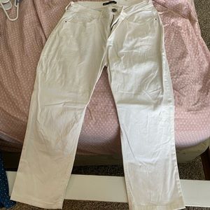 Lee Easy Fit White Jeans